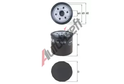 MAHLE Olejov filtr MAO OC 1253, OC 1253