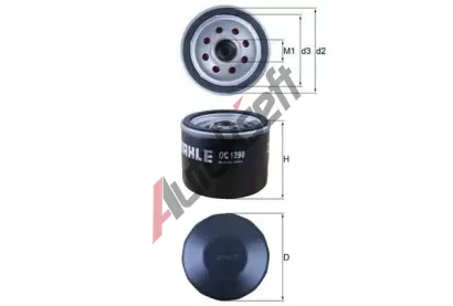 MAHLE Olejov filtr MAO OC 1290, OC 1290