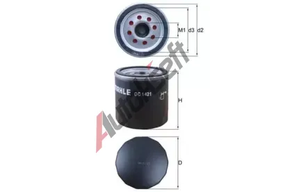 MAHLE Olejov filtr MAO OC 1421, OC 1421