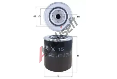 MAHLE Olejov filtr MAO OC 15, OC 15