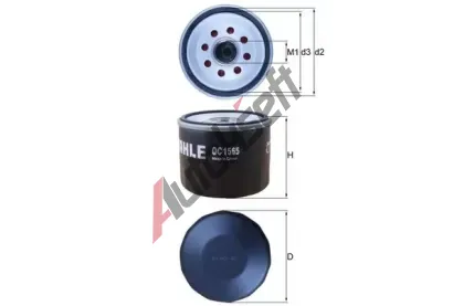 MAHLE Olejov filtr MAO OC 1565, OC 1565