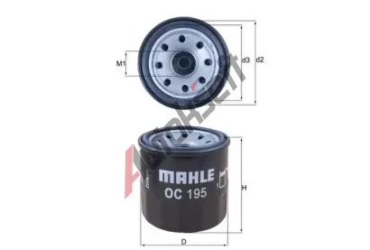 MAHLE Olejov filtr MAO OC 195, OC 195