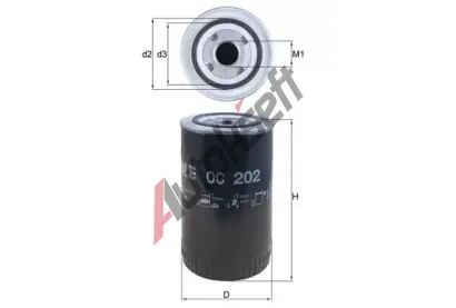 MAHLE Olejov filtr MAO OC 202, OC 202