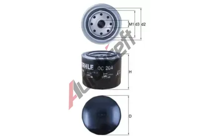 MAHLE Olejov filtr MAO OC 204, OC 204