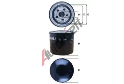 MAHLE Olejov filtr MAO OC 205, OC 205