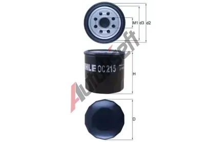 MAHLE Olejov filtr MAO OC 215, OC 215
