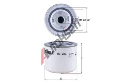 MAHLE Olejov filtr MAO OC 222, OC 222