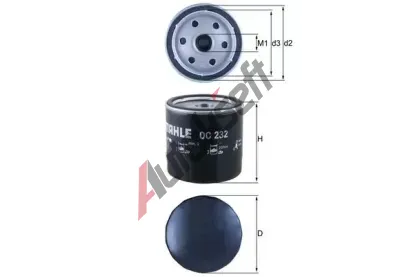 MAHLE Olejov filtr MAO OC 232, OC 232