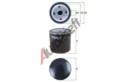 MAHLE Olejov filtr MAO OC 242, OC 242