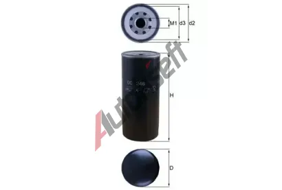 MAHLE Olejov filtr MAO OC 246, OC 246