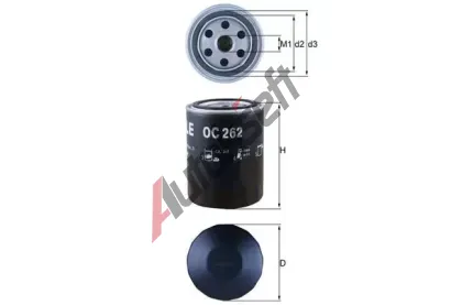 MAHLE Olejov filtr MAO OC 262, OC 262