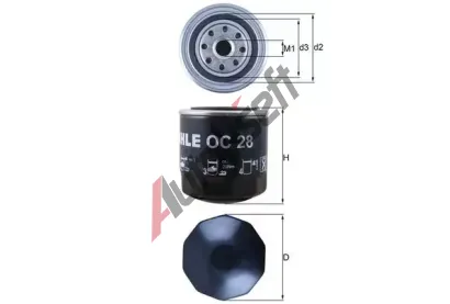 MAHLE Olejov filtr MAO OC 28, OC 28