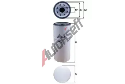 MAHLE Olejov filtr MAO OC 282, OC 282
