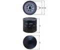 MAHLE Olejov filtr ‐ MAO OC 299