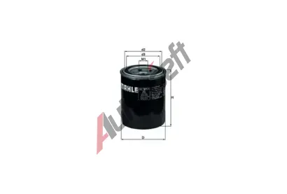 MAHLE Olejov filtr MAO OC 331/1, OC 331/1