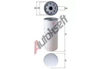 MAHLE Olejov filtr MAO OC 370, OC 370
