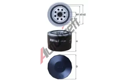 MAHLE Olejov filtr MAO OC 384, OC 384