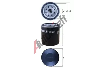 MAHLE Olejov filtr MAO OC 405/3, OC 405/3