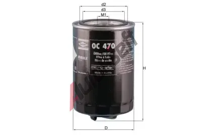 MAHLE Olejov filtr MAO OC 470, OC 470