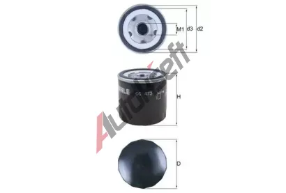 MAHLE Olejov filtr MAO OC 473, OC 473
