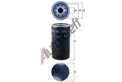 MAHLE Olejov filtr MAO OC 502, OC 502