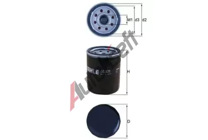 MAHLE Olejov filtr MAO OC 521, OC 521