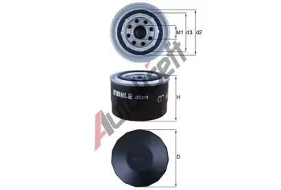 MAHLE Olejov filtr MAO OC 570, OC 570