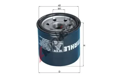 MAHLE Olejov filtr MAO OC 574, OC 574