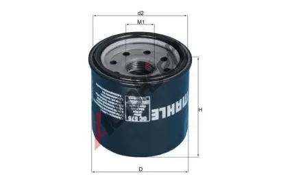 MAHLE Olejov filtr MAO OC 575, OC 575