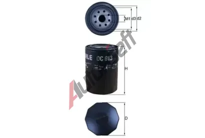 MAHLE Olejov filtr MAO OC 613, OC 613