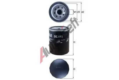 MAHLE Olejov filtr MAO OC 615, OC 615