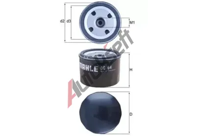 MAHLE Olejov filtr MAO OC 64, OC 64