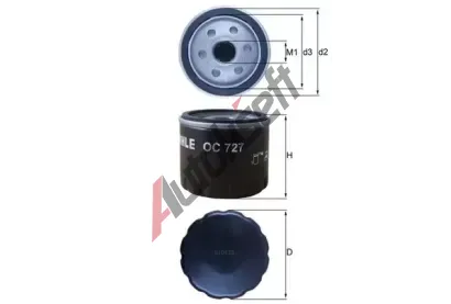MAHLE Olejov filtr MAO OC 727, OC 727