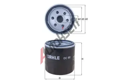MAHLE Olejov filtr MAO OC 90, OC 90