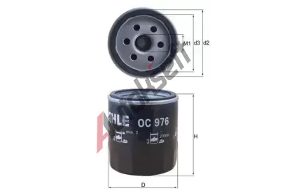 MAHLE Olejov filtr MAO OC 976, OC 976