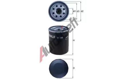 MAHLE Olejov filtr MAO OC 986, OC 986