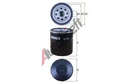 MAHLE Olejov filtr MAO OC 988, OC 988