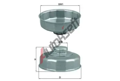 MAHLE Kl na olejov filtr MAO OCS 1, OCS 1