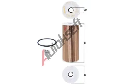 MAHLE Olejov filtr MAO OX 1048D, OX 1048D