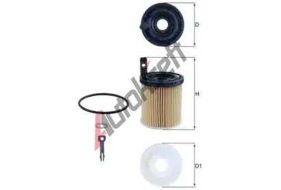 MAHLE Olejov filtr MAO OX 1121D, OX 1121D