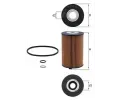 Olejov filtr MAHLE ‐ MAO OX 1158D