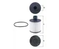 MAHLE Olejov filtr ‐ MAO OX 1171D