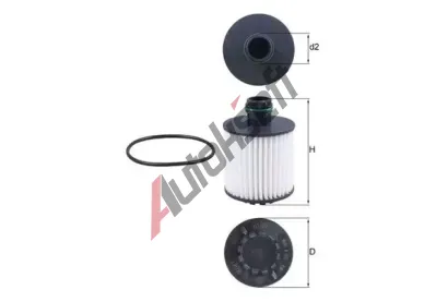 MAHLE Olejov filtr MAO OX 1171D, OX 1171D
