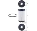 Olejov filtr MAHLE ‐ MAO OX 1184D