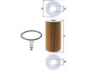 MAHLE Olejov filtr ‐ MAO OX 126D