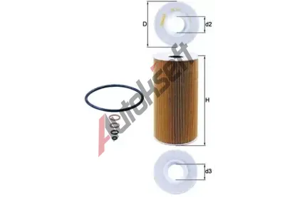MAHLE Olejov filtr MAO OX 126D, OX 126D