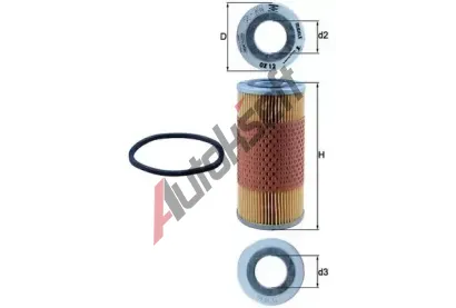 MAHLE Olejov filtr MAO OX 12D, OX 12D