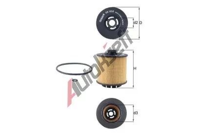 MAHLE Olejov filtr MAO OX 1312D, OX 1312D