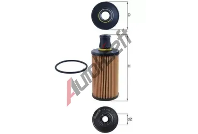 MAHLE Olejov filtr MAO OX 1338D, OX 1338D