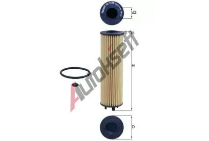 MAHLE Olejov filtr MAO OX 1340D, OX 1340D